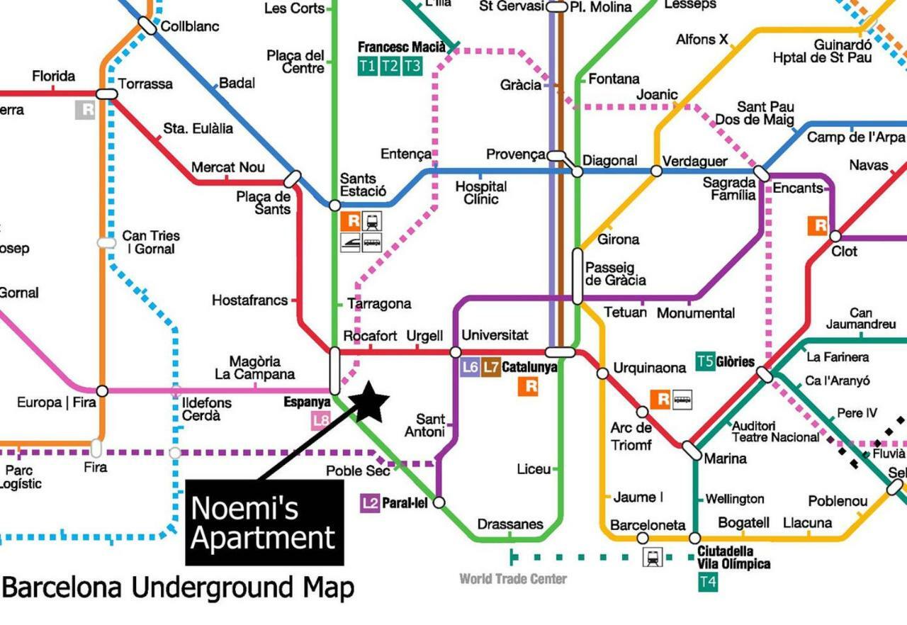 ברצלונה Apartamento Noemi מראה חיצוני תמונה